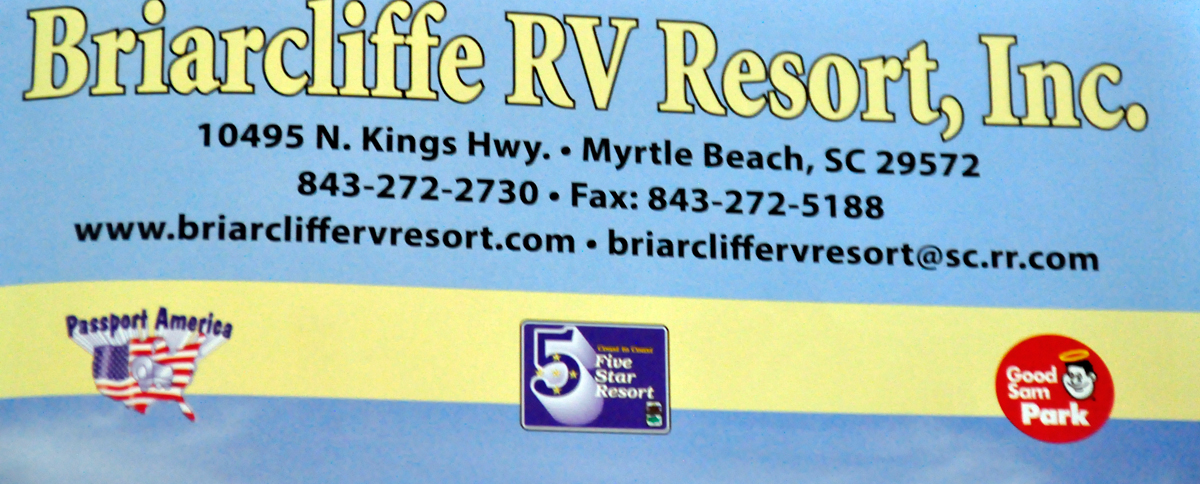 Briarcliffe RV Resort banner