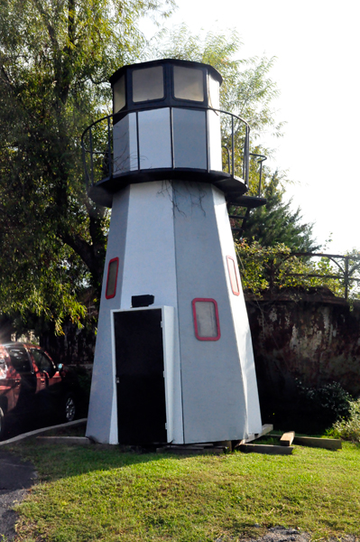 fake Lighthouse at Benjamin's