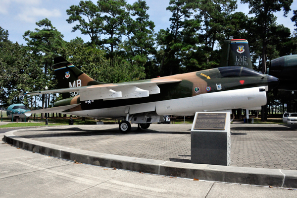 the LTV A-7 Corsair II
