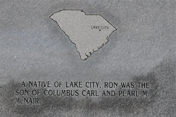 map of SC showing location of Lake City