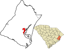 SC Coumty map and Georgetown
