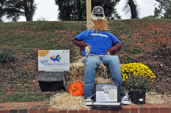 Visit York County Scarecrow