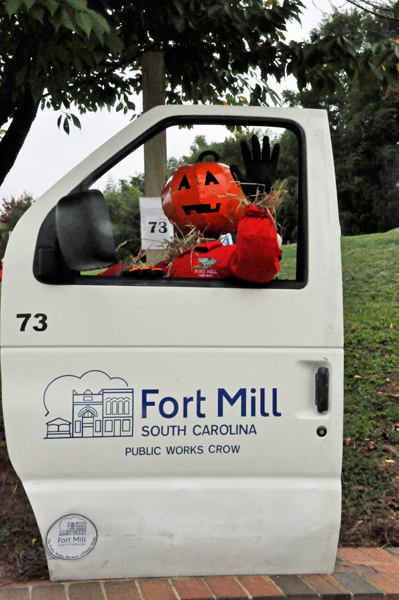 Fort Mill Public Works Scarecrow