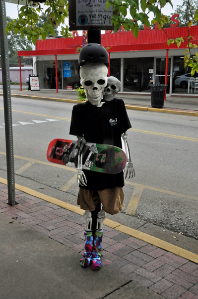 skateboarding skeleton