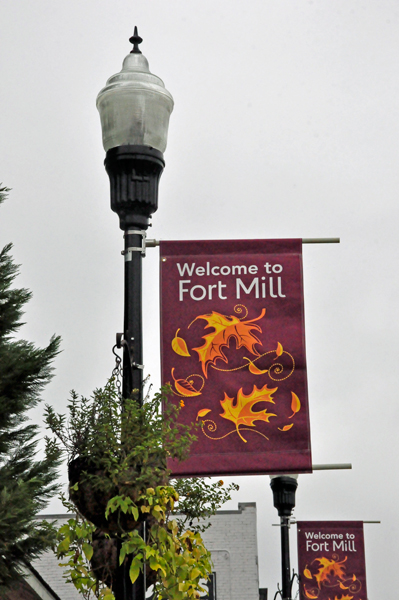 Fort Mill Flag and lightpole