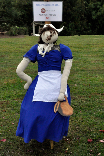 Springmaid Girl Scarecrow