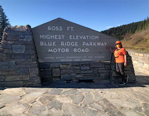 Highest Elevation on Blue Ridge Parkway