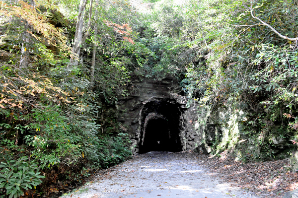 Stumphouse Tunnel entrance