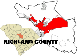 SC map showing location of Highland County