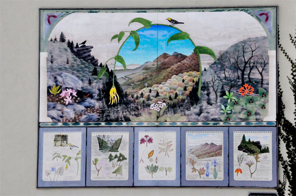 Flora of the Mountains art