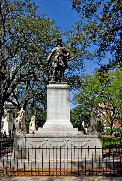 General James Edward Oglethorpe monument