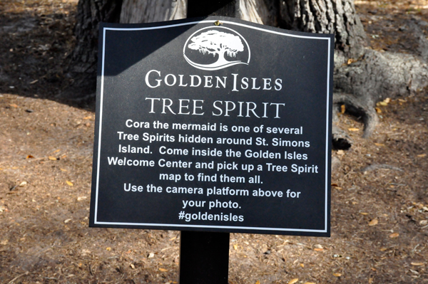 Golden Isles Tree Spirit sign