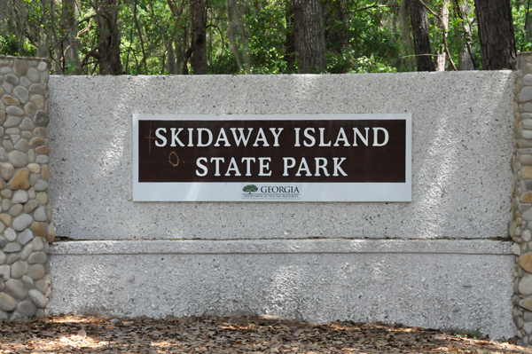 Skidaway Island State Park sign