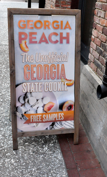 Georgia Peach sign