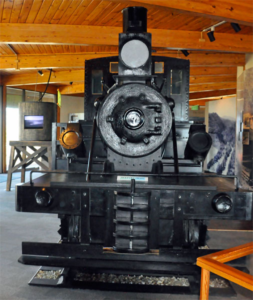 Train in the museum
