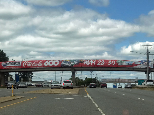 Coca-Cola 600 walkover