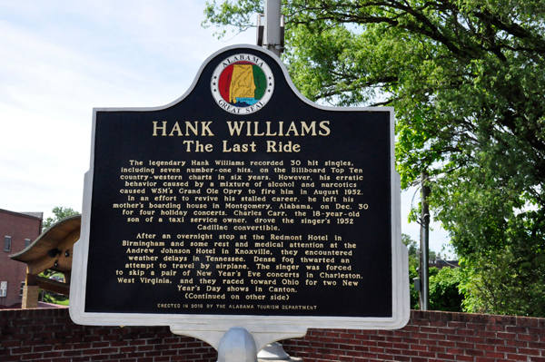 Hank Williams sign