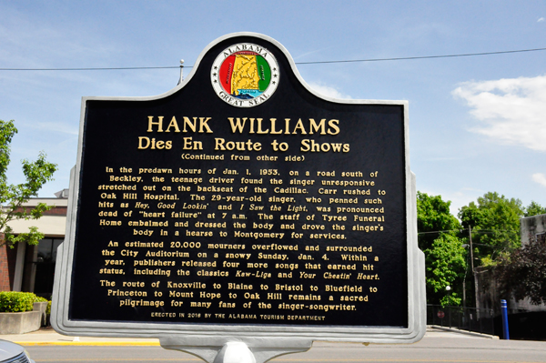 Hank Williams sign