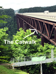 bridge and catwalk