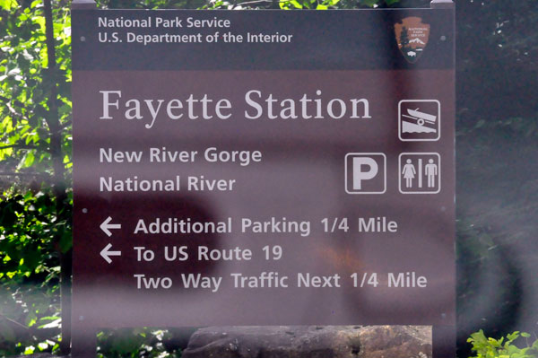 Fayette Station sign