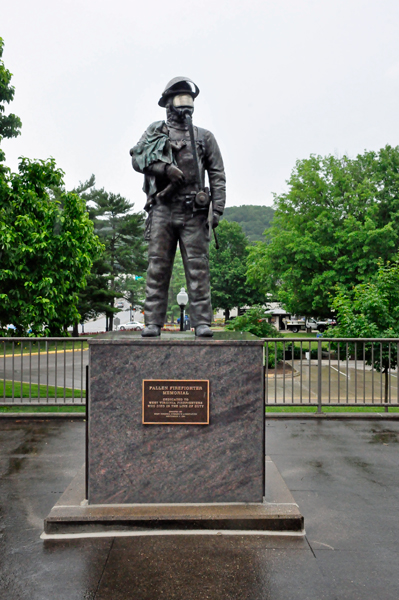 West Virginia Fallen Firefighter Memorial Statue
