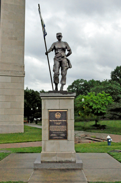 West Virginia's Female Veteran Statue