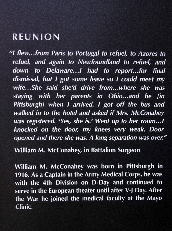 Reunion WWII sign