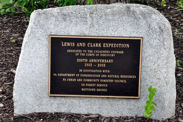 Lewis and Clark Expedition stone