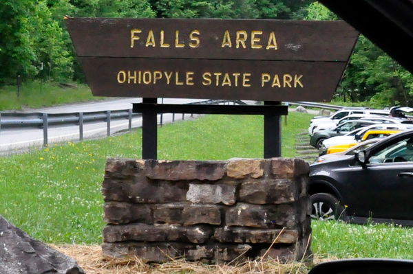 Ohiopyle State Park Sign