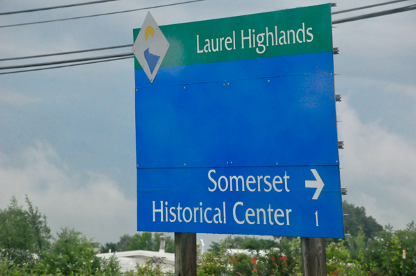 Somerset Historical Center sign