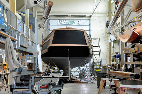 boat being made