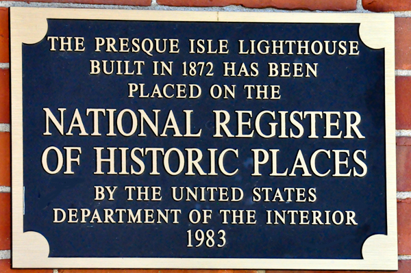 National Regiser of Historic Places sign