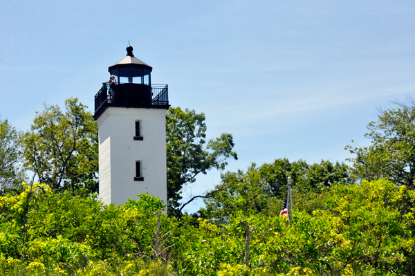 Presque Isle Lighthouse as sen from the beach