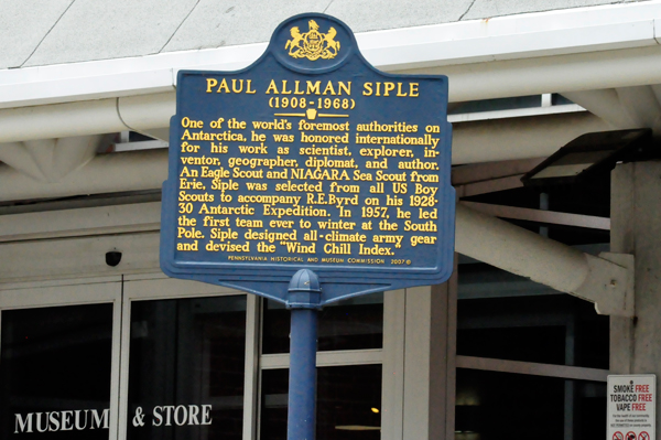 Paul Allman Siple sign