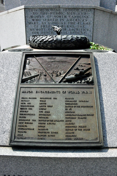 plaque with an Eternal Flame