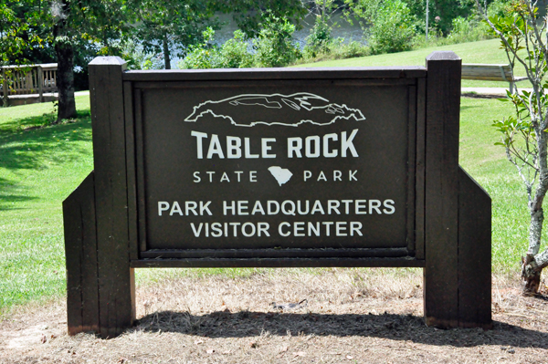 Table Rock State Park sign