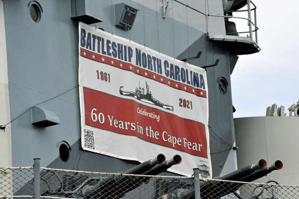 Battleship North Carolina banner