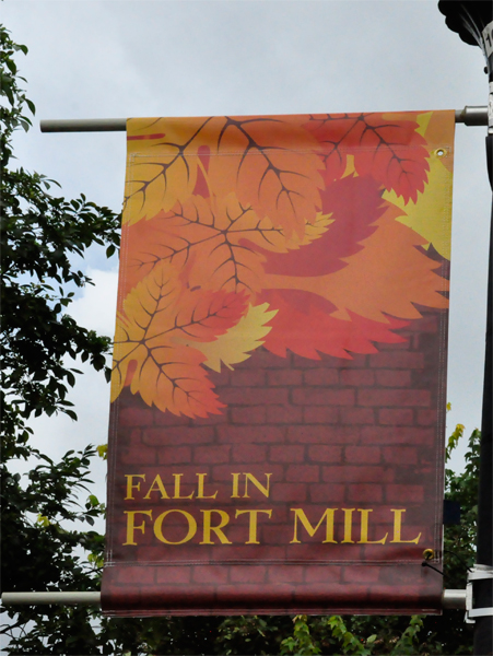 Fort Mill autumn banner