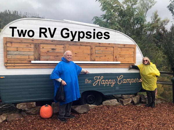 The Two RV Gypsies and their new camper