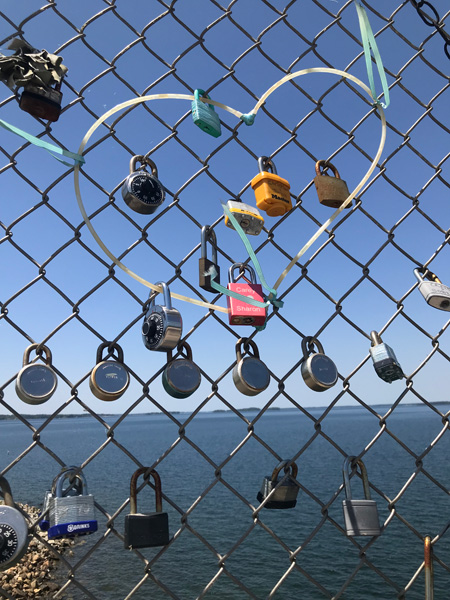 locks in a heart