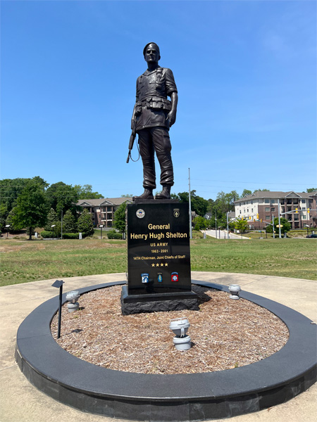 General Henry Hugh Shelton Statue