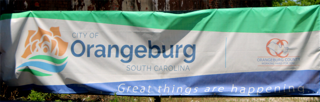 City of Orangeburg SC banner