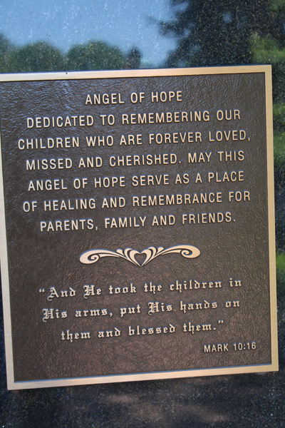 Angel of Hope sign