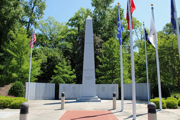 Veterans Memorial in Orangeburg SC