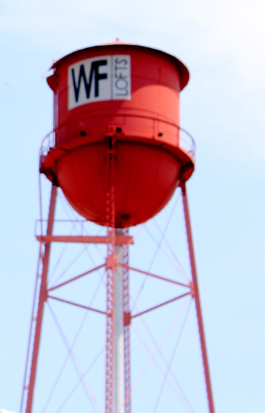 WF lofts water tower