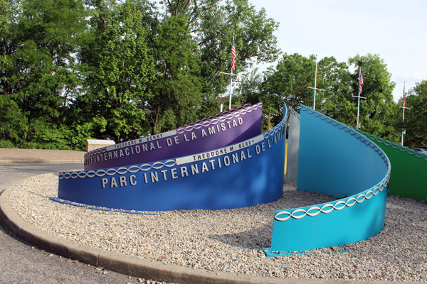 International Friendship Park round-a-bout