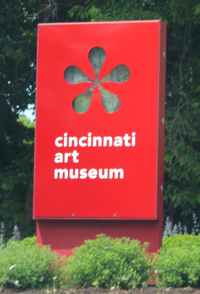 Cincinnati Art Museum sign