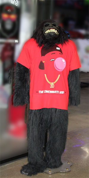 Ape in The Cincinniti Red T-shirt
