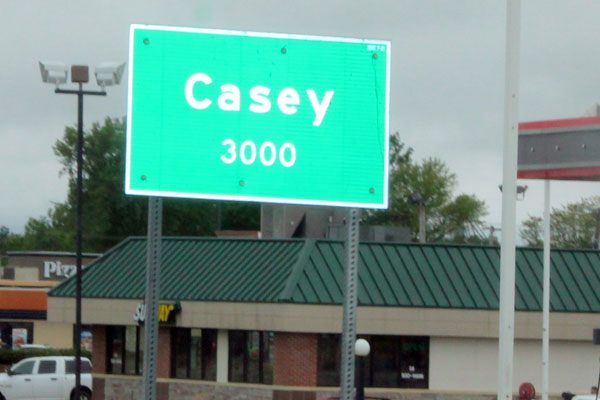 Cesey sign