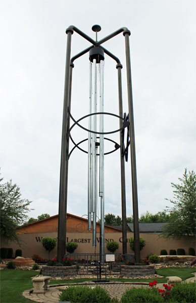 worlds largest wind chime